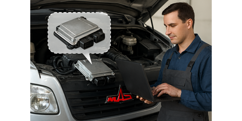 Блок управления двигателем МАЗ: где находится, как снять, замена и ремонт